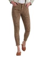 Lucky Brand Leopard-print Skinny Jeans