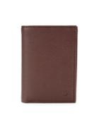 Lauren Ralph Lauren Burnished Leather Trifold Wallet