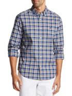 Nautica Plaid-print Classic-fit Shirt