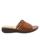 Softwalk Tahoma Interlocking Leather Sandals