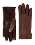 Echo Leather Strip Gloves