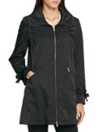 Karl Lagerfeld Paris Hooded Long-sleeve Full-zip Jacket