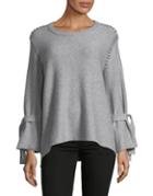 Two By Vince Camuto Side Stitched Sweater