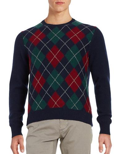 Brooks Brothers Red Fleece Argyle Wool-blend Sweater