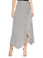 Bardot Andie Stripe Wrap Skirt