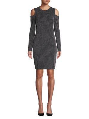 Michael Michael Kors Cold-shoulder Sheath Dress