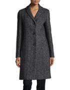 Cinzia Rocca Long Tweed Coat