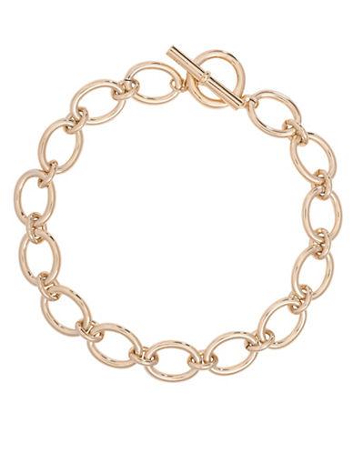 Lauren Ralph Lauren 12k Goldplated Brass Oval Link Necklace