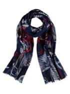 Fraas Nautical Oblong Cotton Scarf