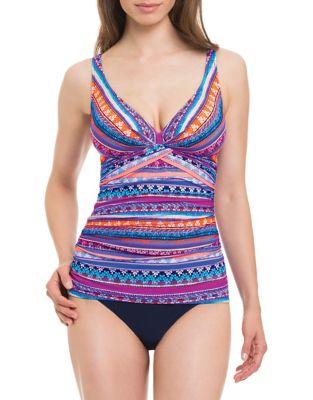 Profile By Gottex Tapestry D Cup Tankini Top