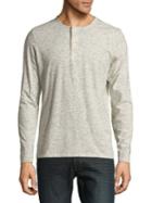 Selected Homme Space Dyed Long-sleeve Henley