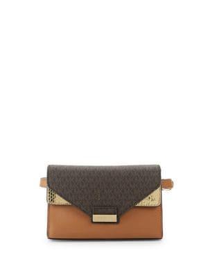 Michael Michael Kors Signature Colorblock Belt Bag