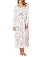 Carole Hochman Floral Cotton Long Gown