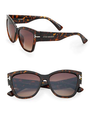 Steve Madden 64mm Square Cats Eye Sunglasses