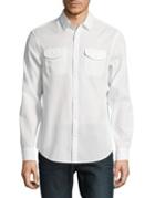 Original Penguin Textured Utility Button-down Shirt