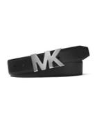 Michael Kors Logo Buckle Reversible Belt