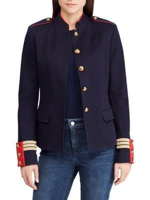 Lauren Ralph Lauren Stand Collar Jacket