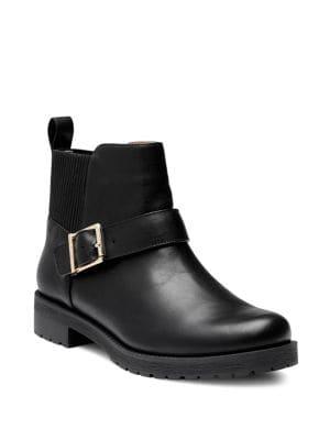 Vionic Mara Weather-resistant Leather Booties