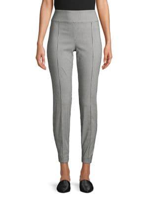 Lord & Taylor Kelly Houndstooth Pull-on Pants