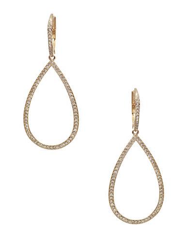 Nadri Crystal Teardrop Earrings - 18k Goldplated