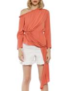 Walter Baker Asymmetrical Neck Tunic