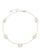 Kate Spade New York Nouveau 12k Yellow Goldplated & Imitation Pearl Necklace