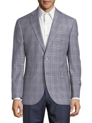 Jack Victor Conway Wool Plaid Sportcoat