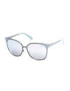 Guess 52mm Modified Round Sunglasses