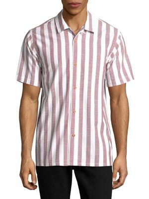 Dockers Premium Edition Striped Cotton Button-down Shirt