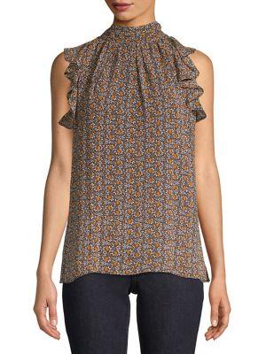 Michael Michael Kors Pop Deco Tulip Blouse