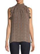 Michael Michael Kors Pop Deco Tulip Blouse