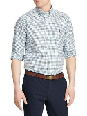Polo Ralph Lauren Classic-fit Checked Button-down Shirt