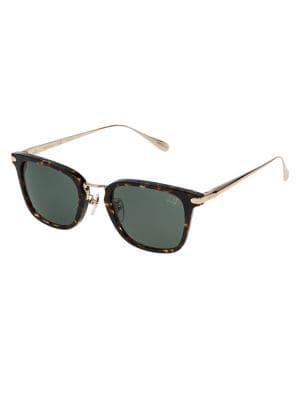 Dunhill 50mm Contrast-frame Square Sunglasses