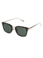 Dunhill 50mm Contrast-frame Square Sunglasses
