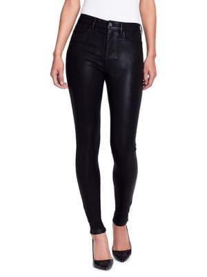 Skinny Girl Skinny High Rise Coated Jeans