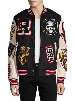 Reason Street Veteran Varsity Jacket