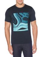 Perry Ellis Regular-fit Geo-print Short-sleeve Cotton Tee