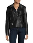 Michael Michael Kors Moto Belted Jacket