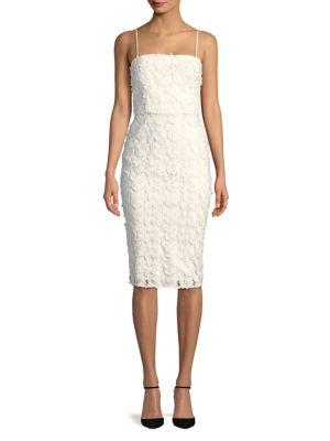 Cooper St Textured Lace Knee-length Dress