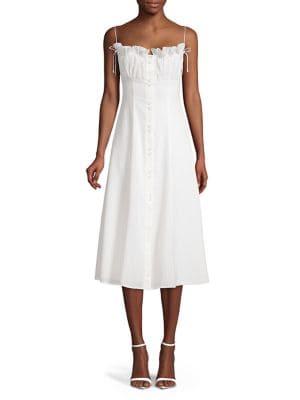Cmeo Collective Textured Fit-&-flare Dress