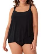 Miraclesuit Plus Razzle Dazzle Tankini Top