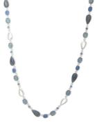 Anne Klein Faux Mother-of-pearl And Crystal Single-strand Necklace