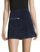 Blanknyc Valentin Leather Mini Skirt