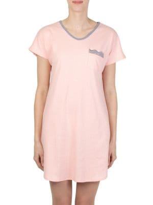 Claudel Comfort & Co Polka Dot Night Dress