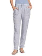 Nic+zoe Petite Linen Laid-back Trousers