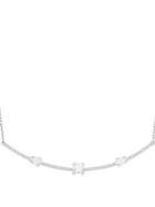 Gray Swarovski Crystal Necklace