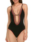 Isabella Rose Crochet One-piece Swimsuit