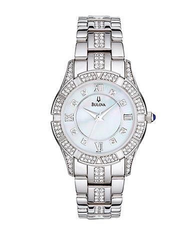 Bulova Ladies Swarovski Crystal Bracelet Watch