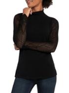 Nic+zoe Night Shift Cotton-blend Sweater