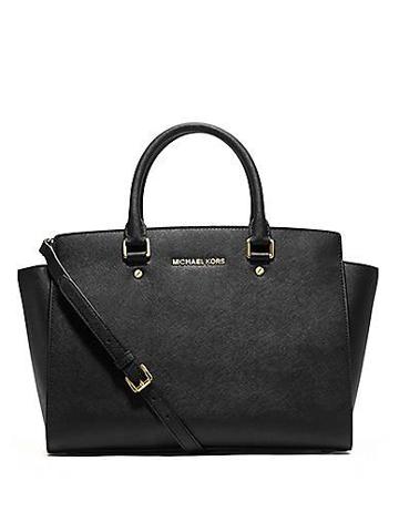 Michael Michael Kors Selma Saffiano Leather Large Satchel